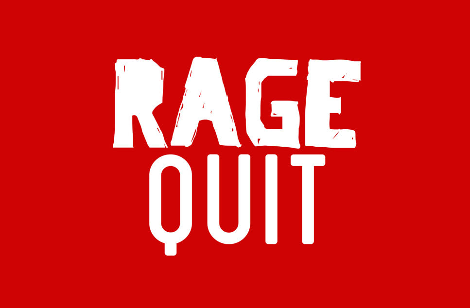  ragequit rage quit definition Design for gamer T-Shirt :  Clothing, Shoes & Jewelry