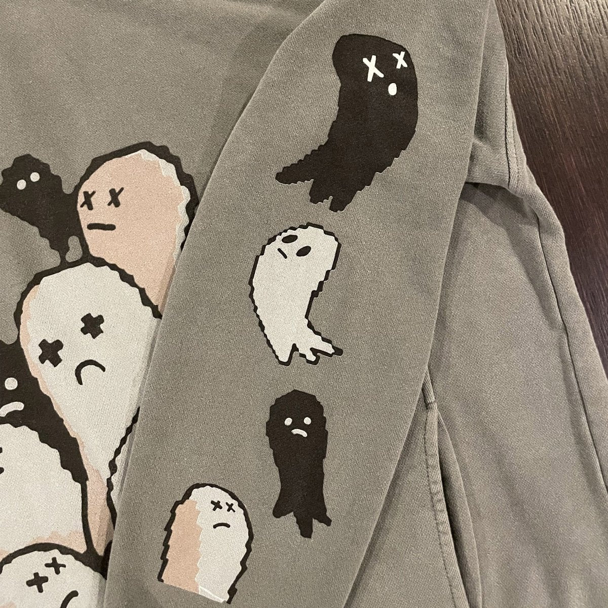 8 Bit ghosts urban hoodie - rage quit