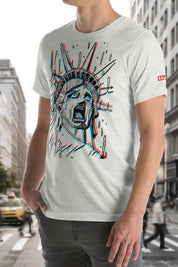 Liberty scream t - shirt - rage quit