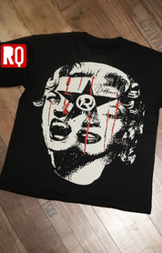 Monroe punk t-shirt, alt fashion, goth, dark aesthetic tee