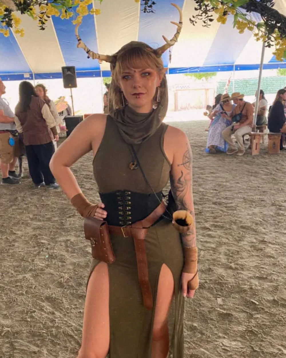 <p><strong>Worn.  Caused a Scene.  Reviewed.</strong></p>