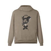 RQ grafitti urban hoodie - rage quit