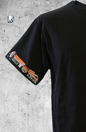 Street Cuffs printed black tee - rage quit