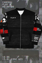 VHS Cassette Unisex Bomber Jacket - rage quit